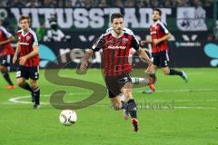 1. Bundesliga - Fußball - Borussia Mönchengladbach - FC Ingolstadt 04 - Mathew Leckie (7, FCI). Foto: Adalbert Michalik