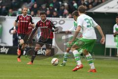 1. Bundesliga - Fußball - VfL Wolfsburg - FC Ingolstadt 04 -  Mathew Leckie (7, FCI)