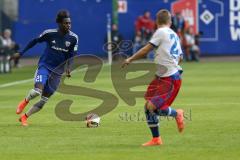 1. Bundesliga - Fußball - Hamburger SV - FC Ingolstadt 04 - Danny da Costa (21, FCI) und Ostrzolek, Matthias (22 HSV)