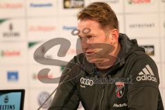 1. Bundesliga - Fußball - VfL Wolfsburg - FC Ingolstadt 04 -  Presekonferenz Cheftrainer Ralph Hasenhüttl (FCI)