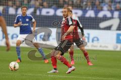 1. BL - Saison 2015/2016 - Schalke 04 - FC Ingolstadt 04 -  Moritz Hartmann (#9 FC Ingolstadt 04) - Foto: Jürgen Meyer