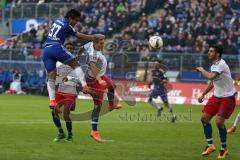 1. Bundesliga - Fußball - Hamburger SV - FC Ingolstadt 04 - kommt am Höchsten Darío Lezcano (37, FCI)