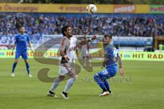 1. Bundesliga - Fußball - SV Darmstadt 98 - FC Ingolstadt 04 - Darío Lezcano (37, FCI) Marcel Heller (20 Darmstadt 98)