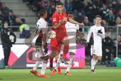 1. BL - Saison 2015/2016 - Hannover 96 - FC Ingolstadt 04 - Marvin Matip (#34 FC Ingolstadt 04) - Foto: Jürgen Meyer