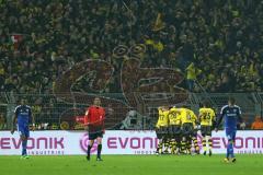 1. Bundesliga - Fußball - Borussia Dortmund - FC Ingolstadt 04 - Tor zum 1:0,  Jubel BVB Pierre-Emerick Aubameyang (BVB 17)