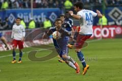 1. Bundesliga - Fußball - Hamburger SV - FC Ingolstadt 04 - Lukas Hinterseer (16, FCI) und Kacar, Gojko (40 HSV)