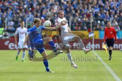 1. Bundesliga - Fußball - SV Darmstadt 98 - FC Ingolstadt 04 - rechts Moritz Hartmann (9, FCI)