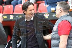 1. Bundesliga - Fußball - Bayer 04 Leverkusen - FC Ingolstadt 04 - Cheftrainer Roger Schmidt (Leverkusen)