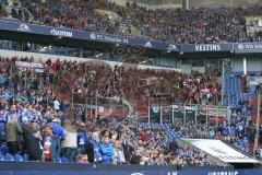 1. BL - Saison 2015/2016 - Schalke 04 - FC Ingolstadt 04 -  Fans - Foto: Jürgen Meyer