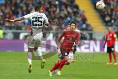 1. Bundesliga - Fußball - Eintracht Frankfurt - FC Ingolstadt 04 - Elias Kachunga (25, FCI)