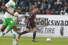 1. Bundesliga - Fußball - VfL Wolfsburg - FC Ingolstadt 04 -  Max Christiansen (19, FCI)