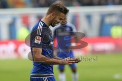 1. Bundesliga - Fußball - Hamburger SV - FC Ingolstadt 04 - Jubel Torschütze Lukas Hinterseer (16, FCI)