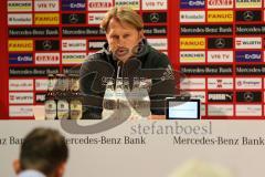 1. Bundesliga - Fußball - VfB Stuttgart - FC Ingolstadt 04 - Pressekonferenz Cheftrainer Ralph Hasenhüttl (FCI)