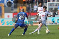 1. Bundesliga - Fußball - SV Darmstadt 98 - FC Ingolstadt 04 - Konstantin Rausch (34 Darmstadt 98) Pascal Groß (10, FCI)