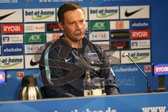 1. Bundesliga - Fußball - Hertha BSC  Berlin - FC Ingolstadt 04 - Pressekonferenz nach dem Spiel Cheftrainer Pál Dárdai (Trainer Hertha)