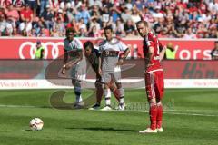 1. Bundesliga - Fußball - FC Ingolstadt 04 - FC Bayern München - Elfmeter Tor Moritz Hartmann (9, FCI) Jubel