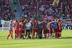 1. Bundesliga - Fußball - FC Ingolstadt 04 - FC Bayern München - 1:2 Niederlage, Bayern ist Deutscher Meister