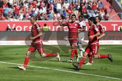 1. Bundesliga - Fußball - FC Ingolstadt 04 - FC Bayern München - Elfmeter 1:2 Tor Moritz Hartmann (9, FCI) Jubel