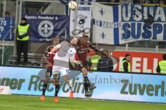 1. BL - Saison 2015/2016 - FC Ingolstadt 04 - Darmstadt 98 - Robert Bauer (#23 FC Ingolstadt 04) - Alfredo Morales (#6 FC Ingolstadt 04) - György Garics (#13 Darmstadt98) - Foto: Jürgen Meyer