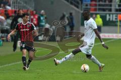 1. Bundesliga - Fußball - FC Ingolstadt 04 - Hannover 96 - Alfredo Morales (6, FCI) Salif Sané (Hannover 5)