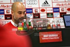 1. Bundesliga - Fußball - FC Ingolstadt 04 - FC Bayern München - Pressekonferenz, Cheftrainer Josep Pep Guardiola (Bayern)