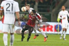 1. Bundesliga - Fußball - FC Ingolstadt 04 - Bayer 04 Leverkusen - Almog Cohen (36, FCI) gegen Kießling, Stefan (Leverkusen 11)