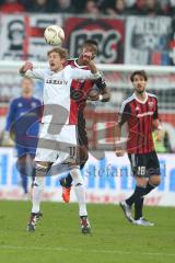 1. Bundesliga - Fußball - FC Ingolstadt 04 - Bayer 04 Leverkusen - Kießling, Stefan (Leverkusen 11) und Roger de Oliveira Bernardo (8, FCI)