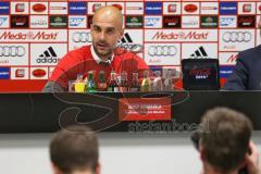 1. Bundesliga - Fußball - FC Ingolstadt 04 - FC Bayern München - Pressekonferenz, Cheftrainer Josep Pep Guardiola (Bayern)
