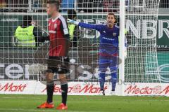 1. BL - Saison 2015/2016 - FC Ingolstadt 04 - Darmstadt 98 - Ramazan Özcan (#1 FC Ingolstadt 04) -  Foto: Jürgen Meyer