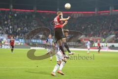 1. BL - Saison 2015/2016 - FC Ingolstadt 04 - Hertha BSC - Moritz Hartmann (#9 FC Ingolstadt 04) - Foto: Jürgen Meyer