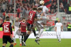 1. BL - Saison 2015/2016 - FC Ingolstadt 04 - Bayer 04 Leverkusen - Romain Brègerie (#18 FC Ingolstadt 04) - Foto: Meyer Jürgen