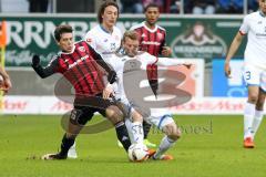 1. BL - Saison 2015/2016 - FC Ingolstadt 04 - 1. FSV Mainz 05 - Alfredo Morales (#6 FC Ingolstadt 04) - Borsinski Daniel #18 Mainz - Foto: Meyer Jürgen