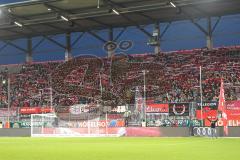 1. BL - Saison 2015/2016 - FC Ingolstadt 04 - Hertha BSC - Fankurve - Foto: Jürgen Meyer