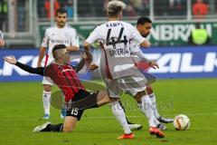 1. BL - Saison 2015/2016 - FC Ingolstadt 04 - Bayer 04 Leverkusen - Danilo Soares Teodoro (#15 FC Ingolstadt 04) - Foto: Meyer Jürgen