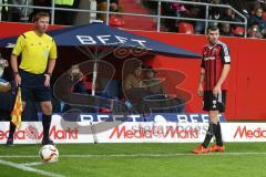 1. BL - Saison 2015/2016 - FC Ingolstadt 04 - Hertha BSC - Pascal Groß (#10 FC Ingolstadt 04) beim Eckball - Foto: Jürgen Meyer