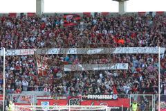 1. Bundesliga - Fußball - FC Ingolstadt 04 - FC Bayern München - Fans Spruchband