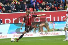 1. Bundesliga - Fußball - FC Ingolstadt 04 - VfB Stuttgart - Moritz Hartmann (9, FCI) trifft zum 1:0 für Ingolstadt Tor Jubel