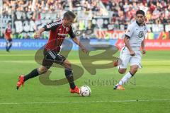 1. Bundesliga - Fußball - FC Ingolstadt 04 - Eintracht Frankfurt - Stefan Lex (14, FCI) rennt auf das Tor und erzielt das 2:0 Jubel