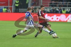 1. BL - Saison 2015/2016 - FC Ingolstadt 04 - Hertha BSC Elias Kachunga (#25 FC Ingolstadt 04) - Foto: Jürgen Meyer