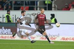 1. Bundesliga - Fußball - FC Ingolstadt 04 - SV Darmstadt 98 - rechts Moritz Hartmann (9, FCI)