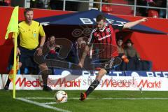 1. BL - Saison 2015/2016 - FC Ingolstadt 04 - Hertha BSC - Pascal Groß (#10 FC Ingolstadt 04) beim Eckball - Foto: Jürgen Meyer