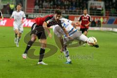 1. BL - Saison 2015/2016 - FC Ingolstadt 04 - Hamburger SV - Mathew Leckie (#7 FC Ingolstadt 04) - Diekmeier Denis (#2 Hamburger SV) - Foto: Jürgen Meyer