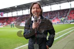 1. Bundesliga - Fußball - FC Ingolstadt 04 - Borussia Mönchengladbach - Stadionsprecherin Silke von Walkhoff