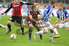 1. BL - Saison 2015/2016 - FC Ingolstadt 04 - Hertha BSC - Lukas Hinterseer (#16 FC Ingolstadt 04) - Foto: Jürgen Meyer