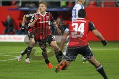 1. BL - Saison 2015/2016 - FC Ingolstadt 04 - Darmstadt 98 - Robert Bauer (#23 FC Ingolstadt 04) freut sich über seinen Ausgleichstreffer zum 1:1 -  Foto: Jürgen Meyer