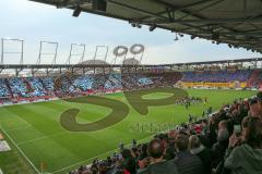 1. Bundesliga - Fußball - FC Ingolstadt 04 - Hannover 96 - Schal Jubel Choreografie 500 Jahre Reinheitsgebot