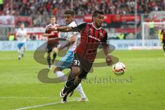 1. Bundesliga - Fußball - FC Ingolstadt 04 - FC Schalke 04 - Júnior Caiçara (Schalke 3) Darío Lezcano (37, FCI)