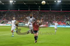 1. BL - Saison 2015/2016 - FC Ingolstadt 04 - Hamburger SV - Mathew Leckie (#7 FC Ingolstadt 04) - Djourou Johan (#5 Hamburger SV) - Foto: Jürgen Meyer