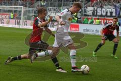 1. BL - Saison 2015/2016 - FC Ingolstadt 04 - Borussia Mönchengladbach - Lukas Hinterseer (#16 FC Ingolstadt 04) - Foto: Meyer Jürgen