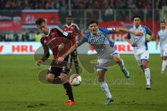 1. Bundesliga - Fußball - FC Ingolstadt 04 - TSG Hoffenheim - links Stefan Lex (14, FCI)